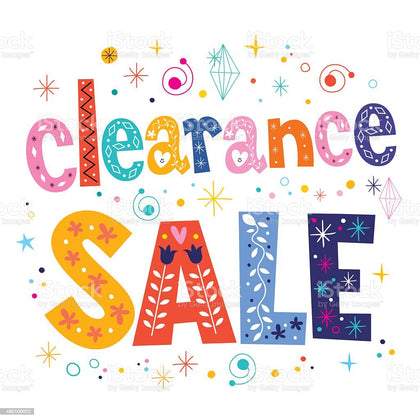 Discontinued Clearance Sale