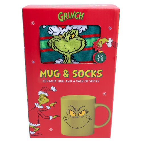 The Grinch Mug & Socks