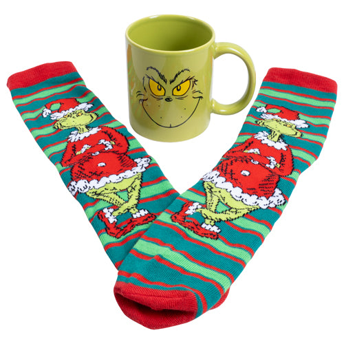 The Grinch Mug & Socks