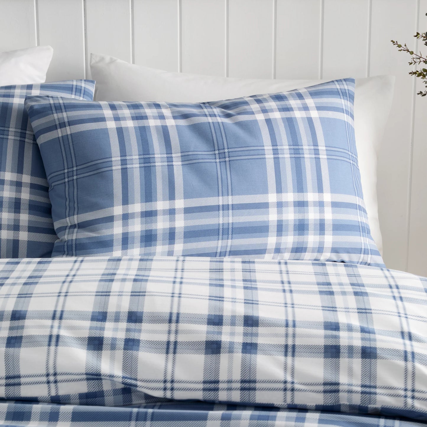 Kelso Check Reversible Duvet Cover Set