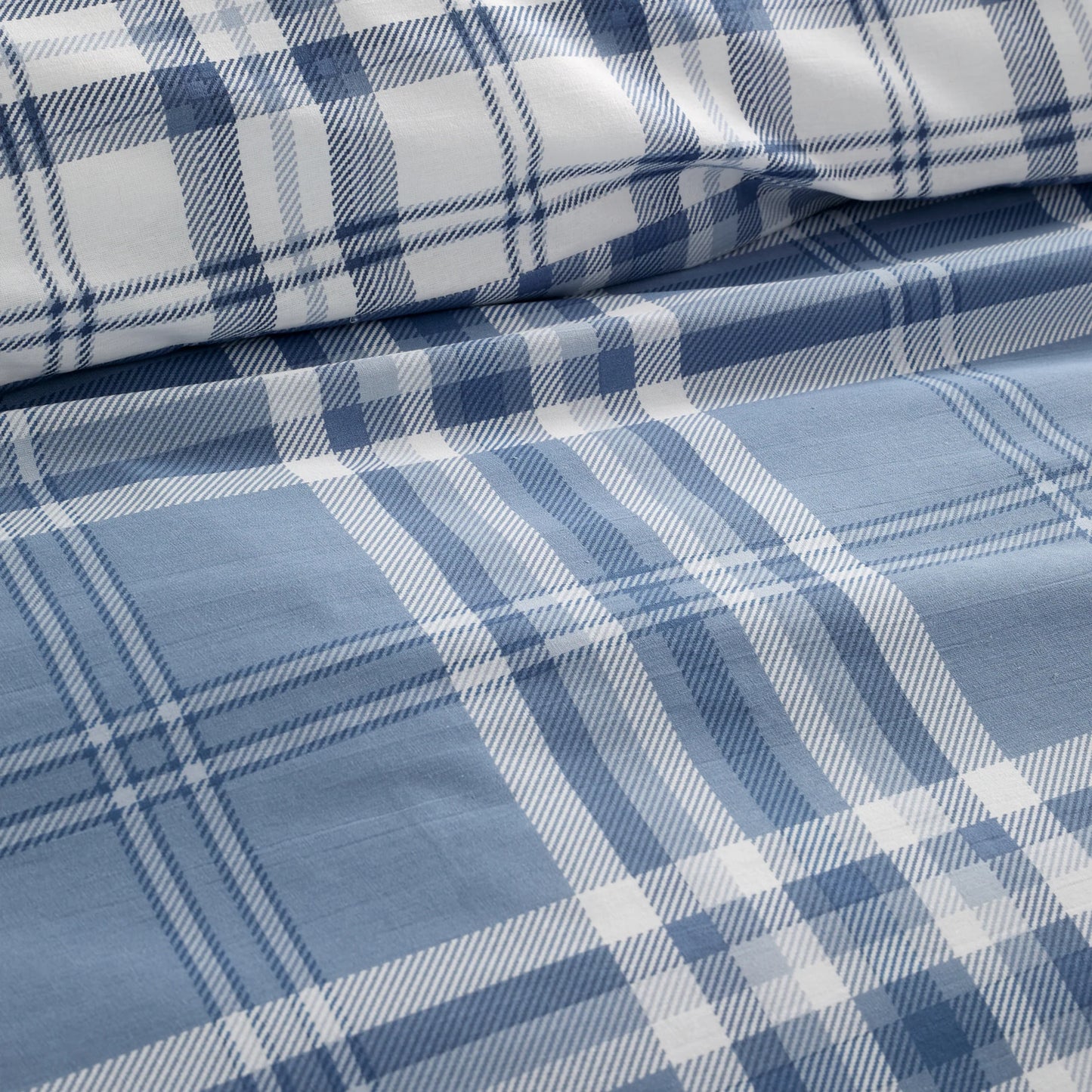 Kelso Check Reversible Duvet Cover Set