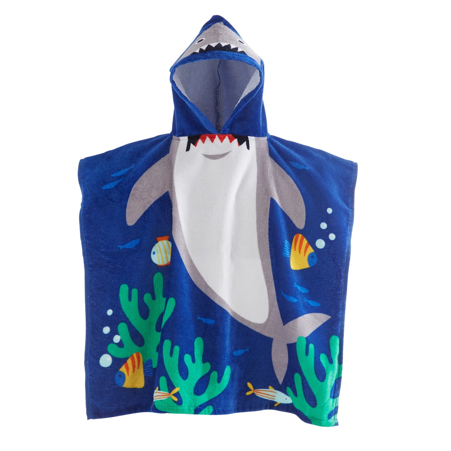 Shark Hooded Towel Poncho