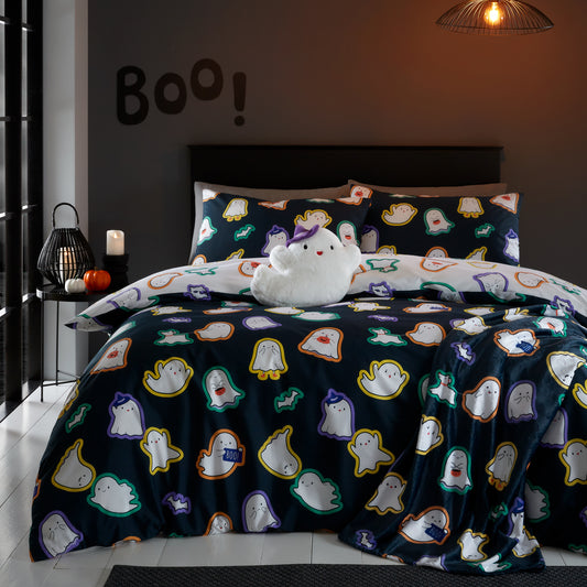 Halloween Ghosts Duvet Cover Set