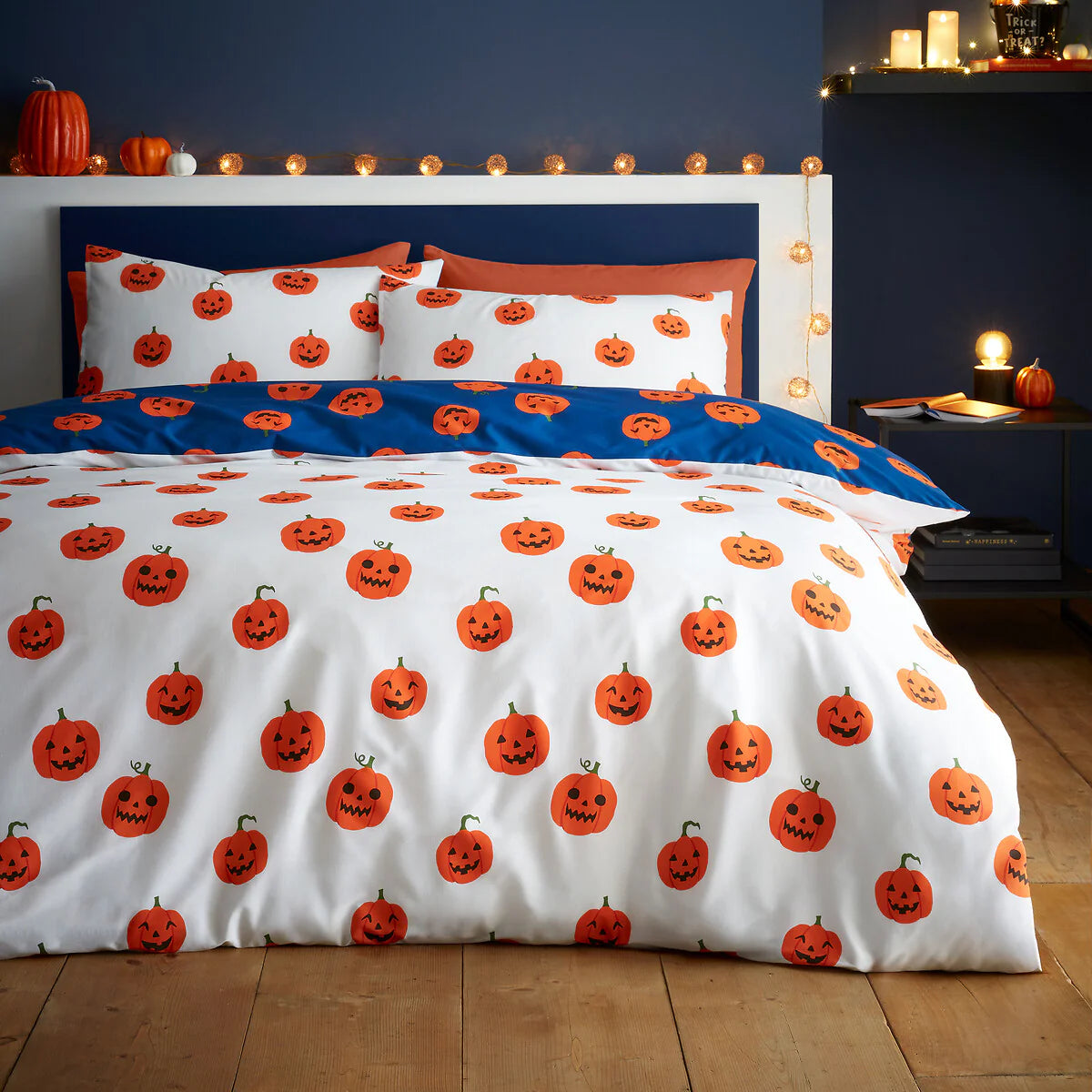 Halloween Pumpkins Duvet Cover Set