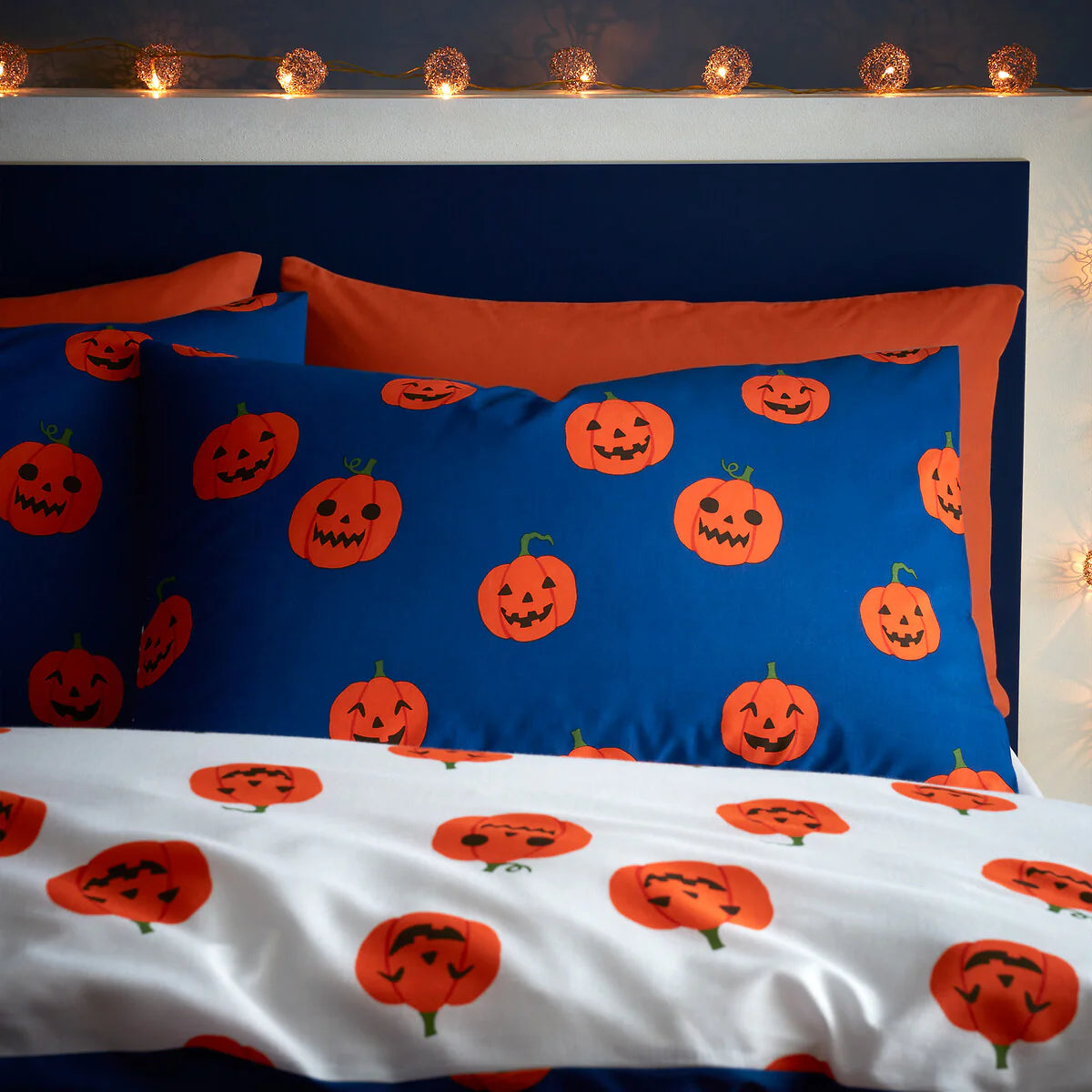 Halloween Pumpkins Duvet Cover Set