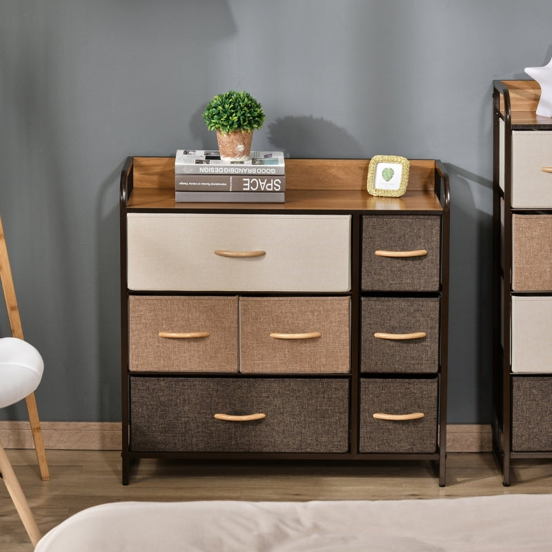 7-Drawer Dresser, Fabric Chest of Drawers.