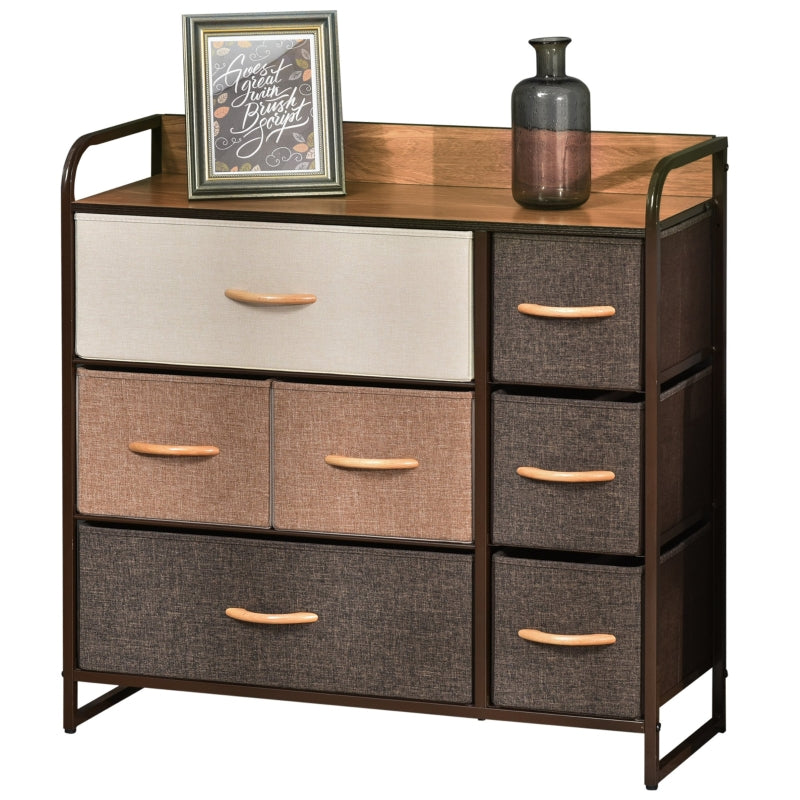 7-Drawer Dresser, Fabric Chest of Drawers.