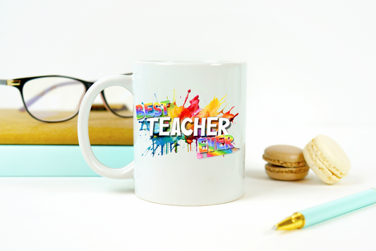 Best Teacher Graffiti Style - Mug or Travel Mug - VARIOUS ROLE OPTIONS