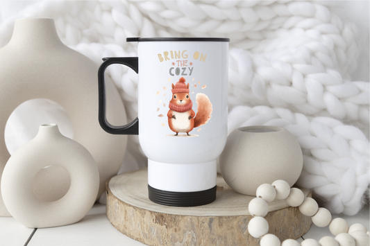 Bring on The Cozy Mug or Travel Mug