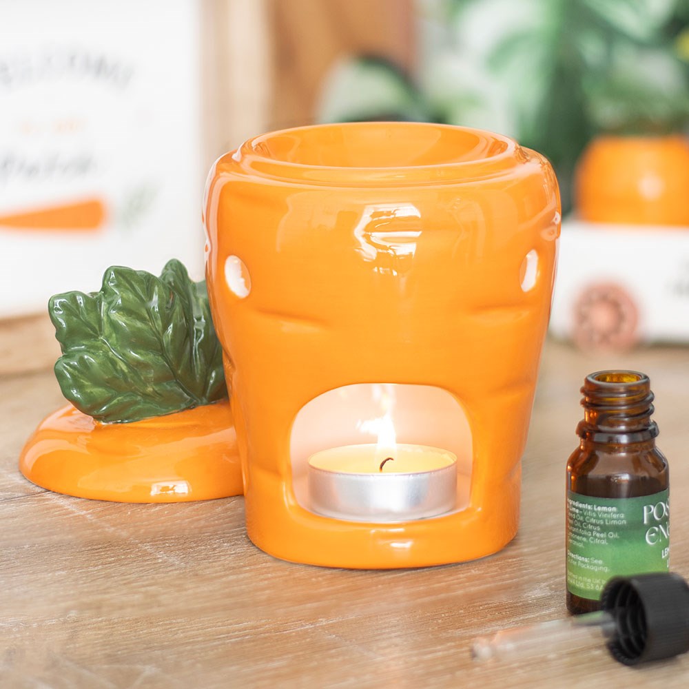 Carrot Shaped Oil Burner & Wax Warmer