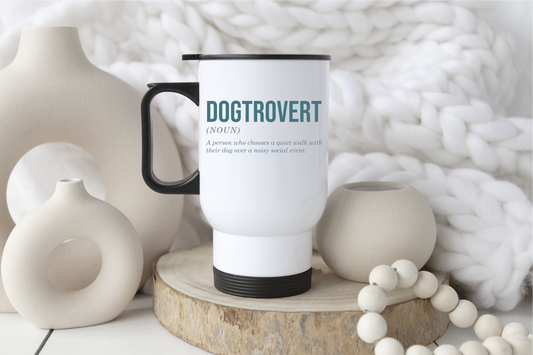 Dogtrovert Mug or Travel Mug