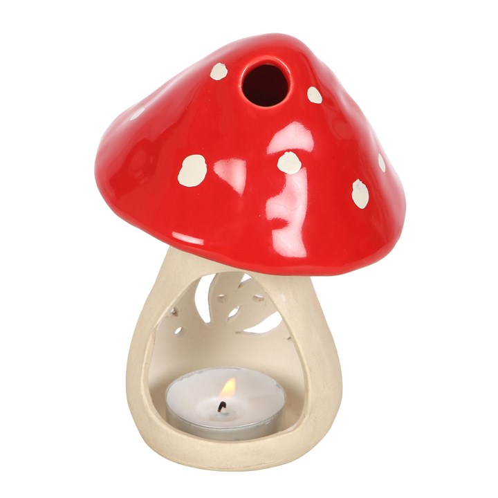 Ceramic Mushroom Tealight Holder