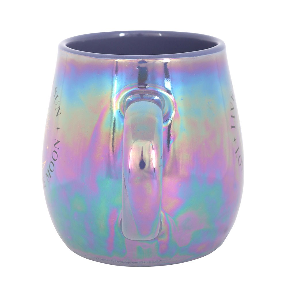 Live By The Sun Love By The Moon.... Iridescent Mug