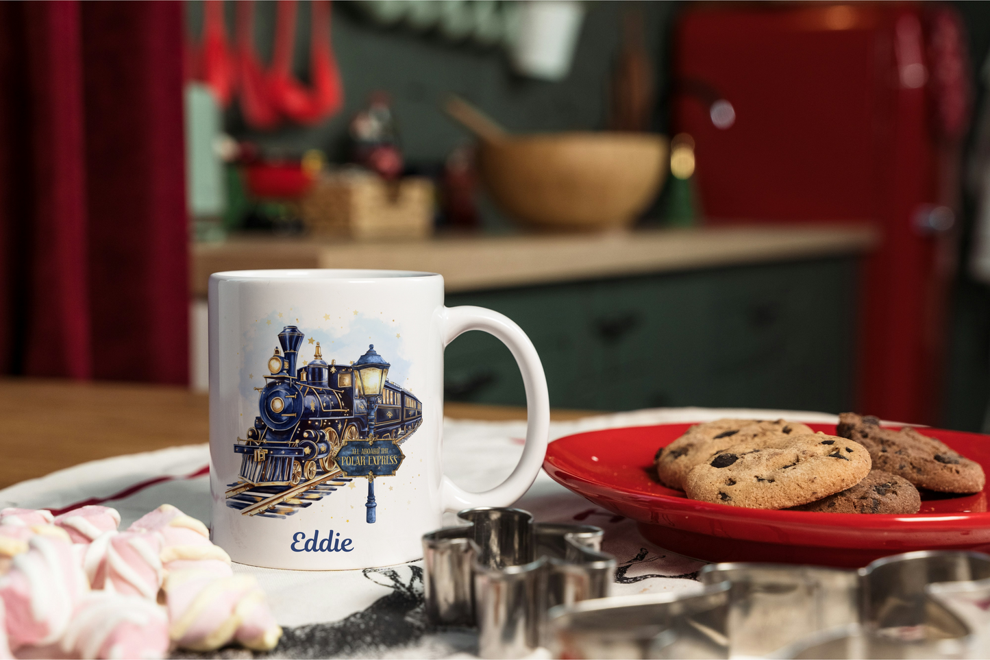 Polar Express Style Mugs - 3 Designs