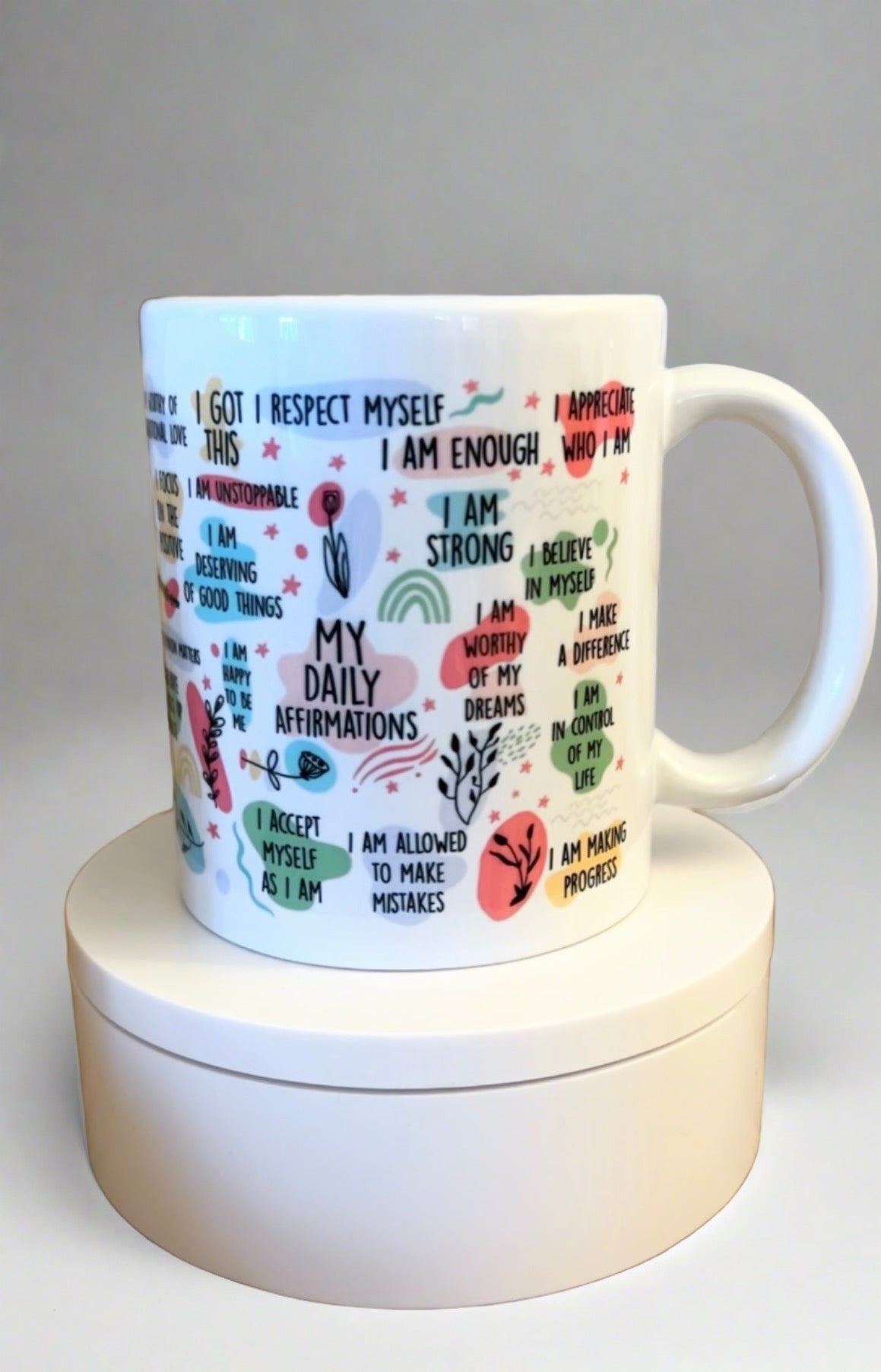 My Daily Affirmations - Pastel Mug or Travel Mug