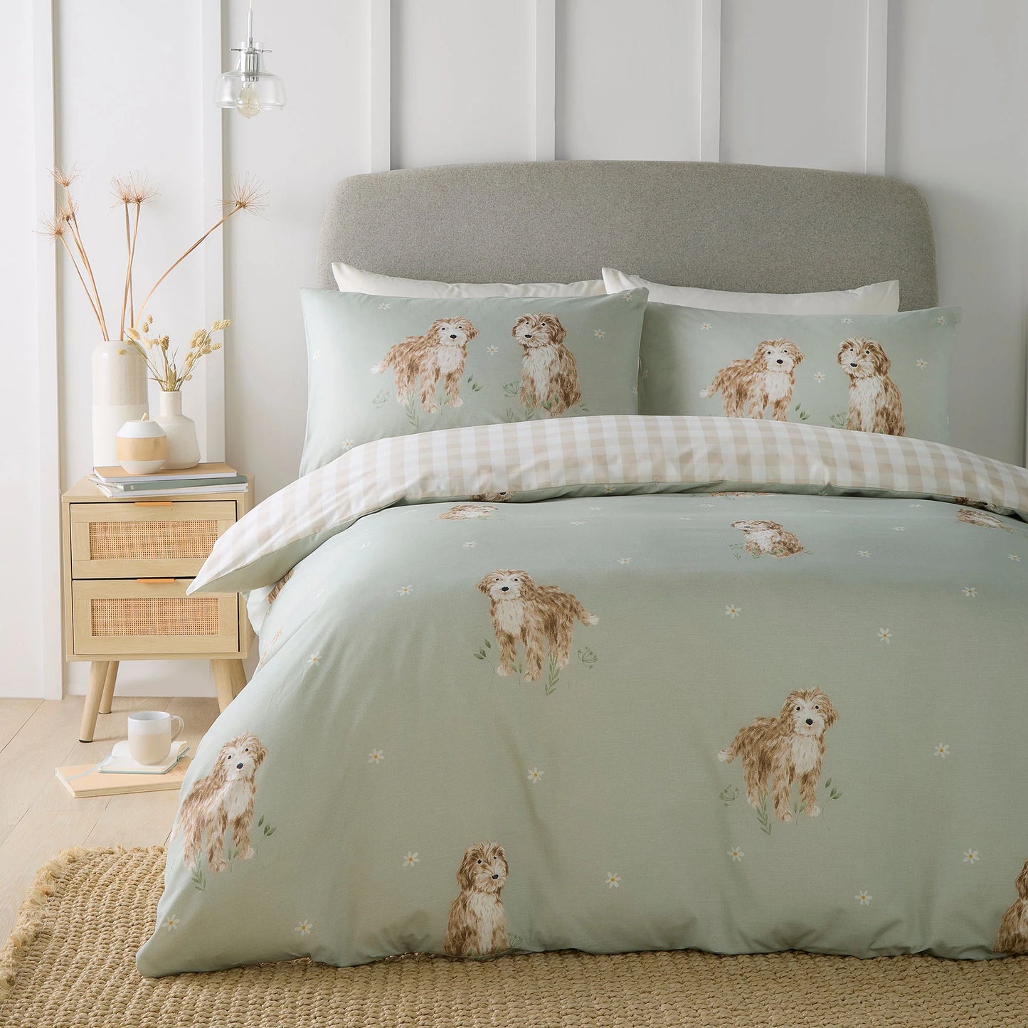 Hattie The Cockapoo Duvet Cover Set