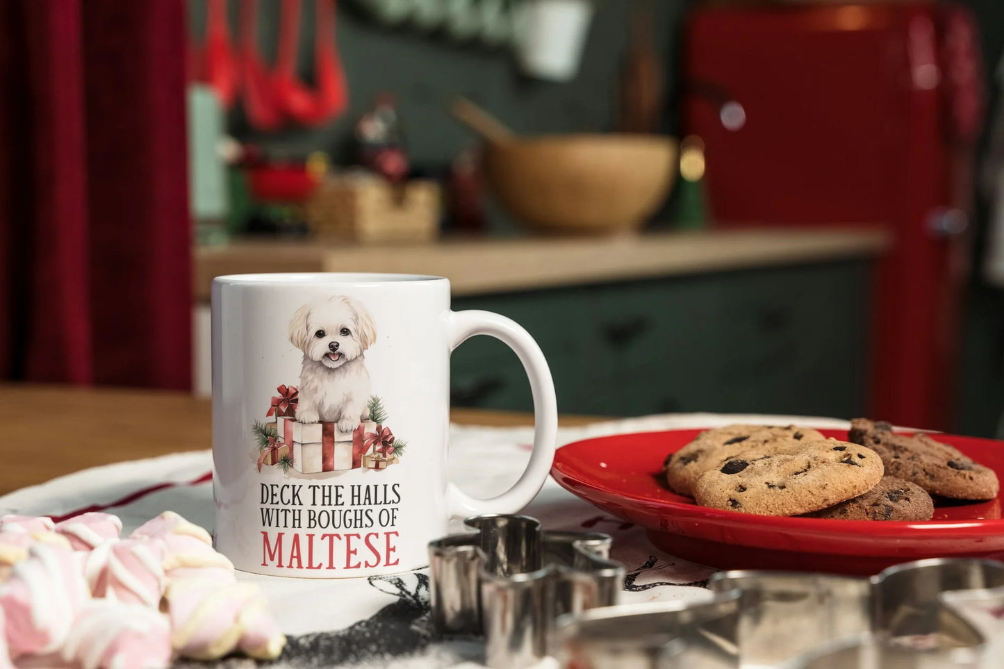 Festive Dog Mugs - 15 Designs - Also Available in Travel Mugs