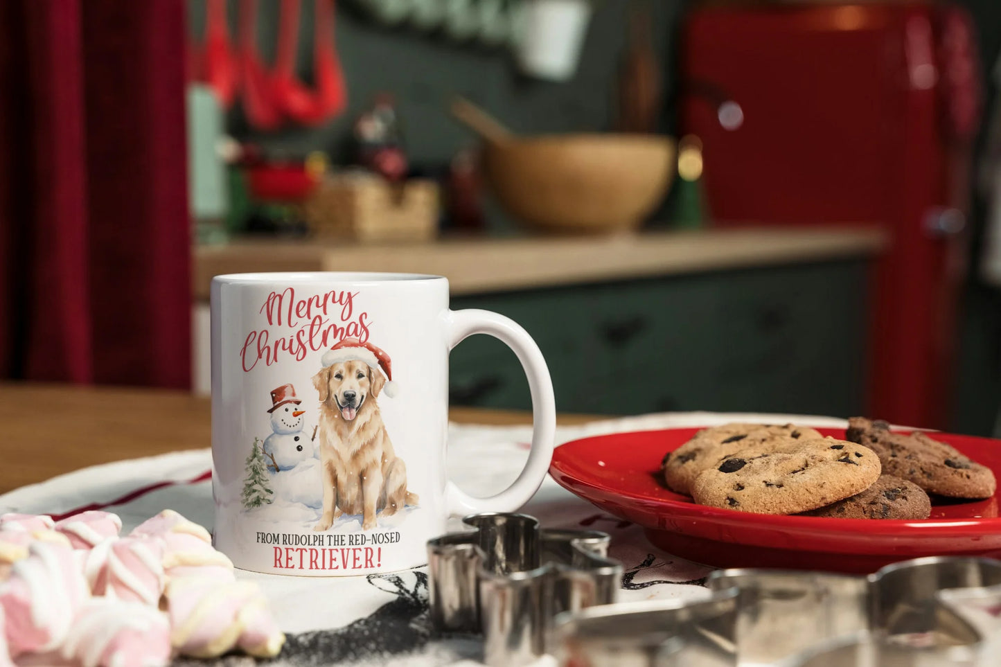 Festive Dog Mugs - 15 Designs - Also Available in Travel Mugs