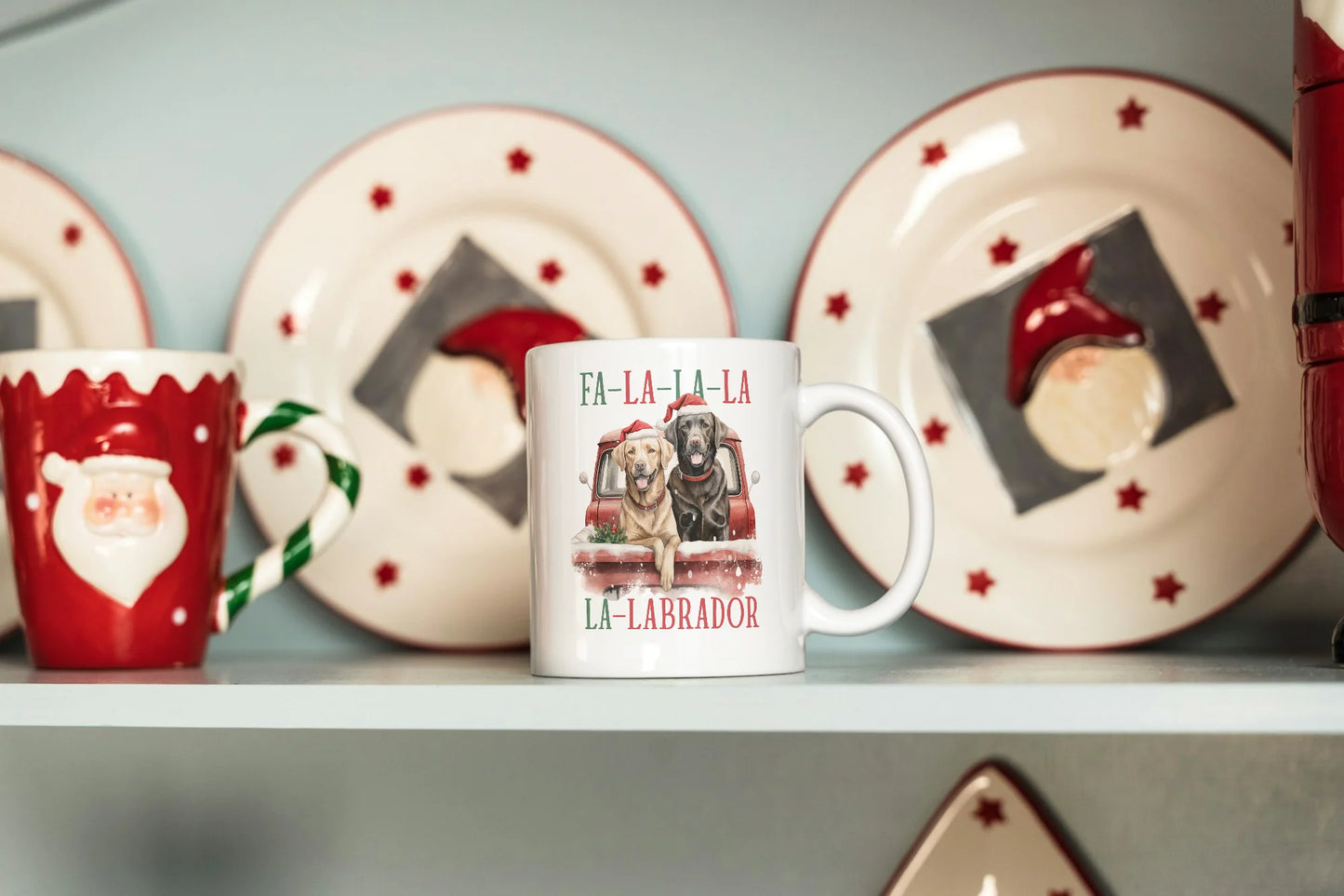 Festive Dog Mugs - 15 Designs - Also Available in Travel Mugs