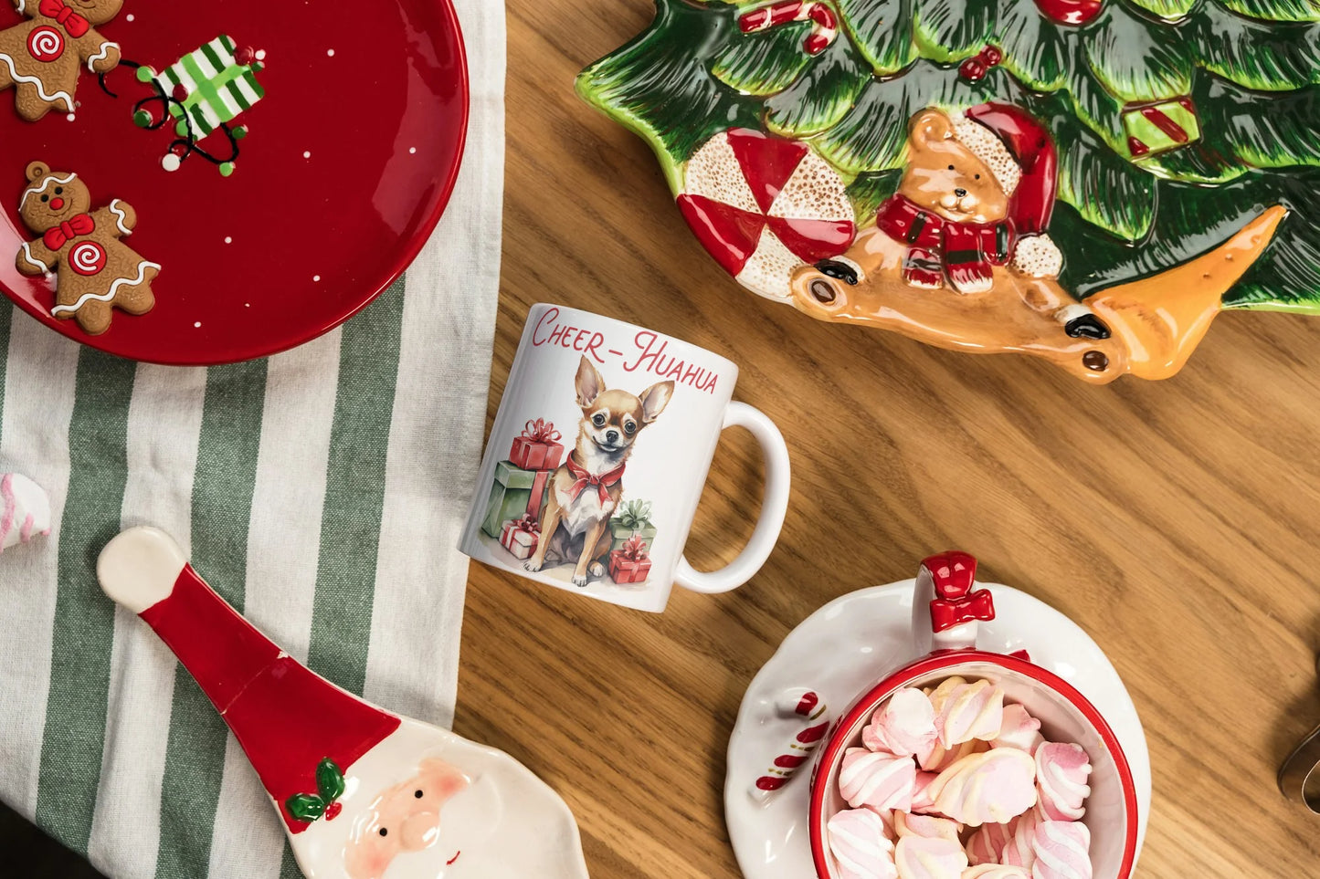 Festive Dog Mugs - 15 Designs - Also Available in Travel Mugs