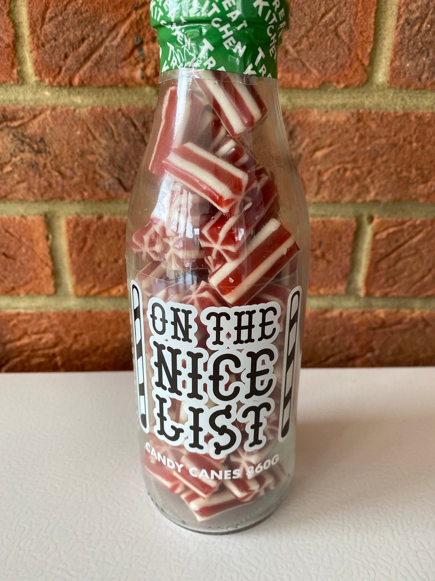 On The Nice List Message Sweet Bottle 360g