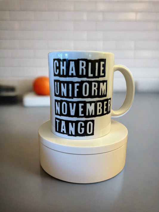 Rude Phonetic Alphabet Mug