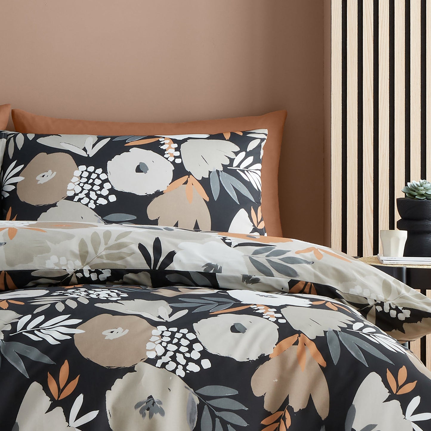 Duvet Cover Set Yasmin Black Or Green