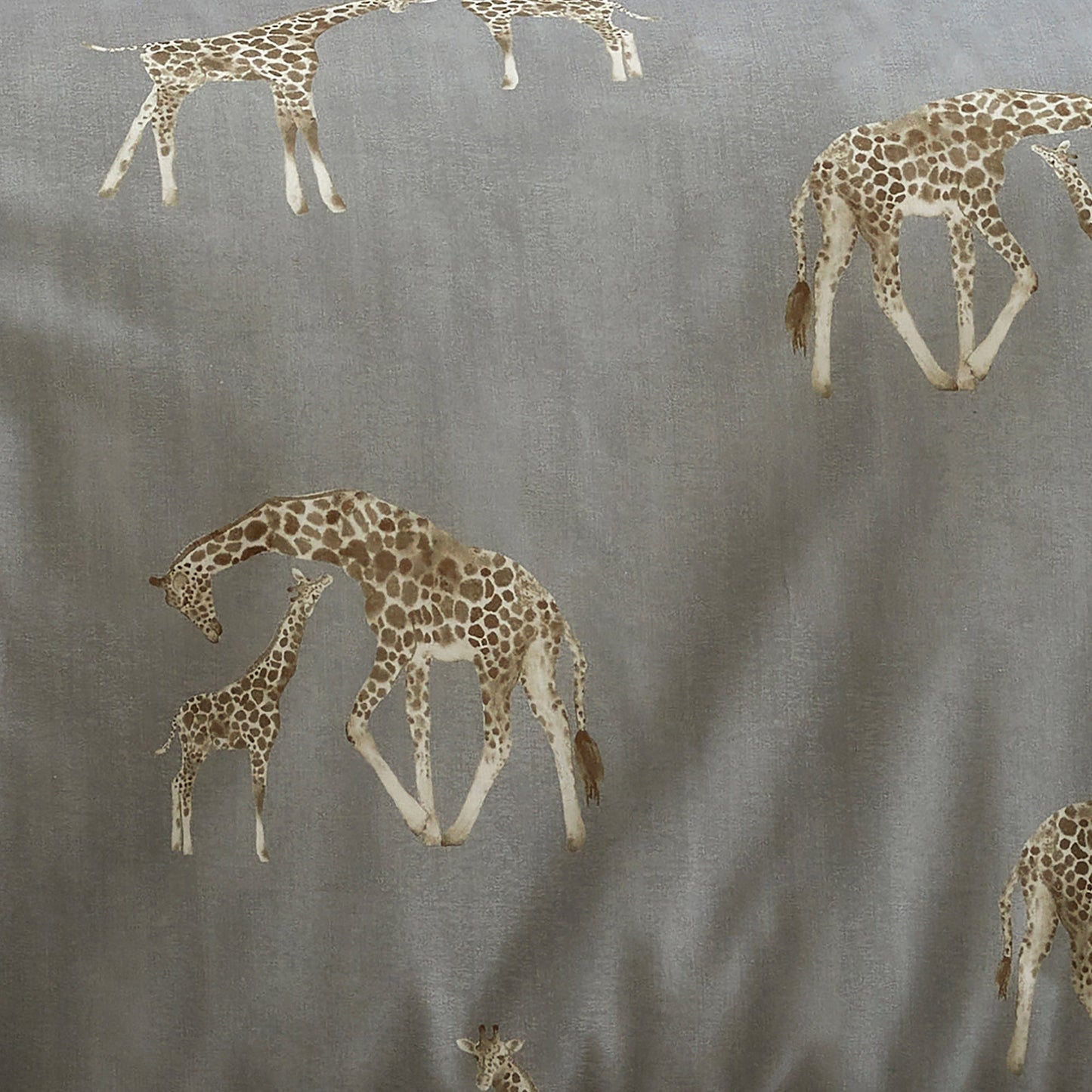 Duvet Cover Set Milo Giraffe in Grey