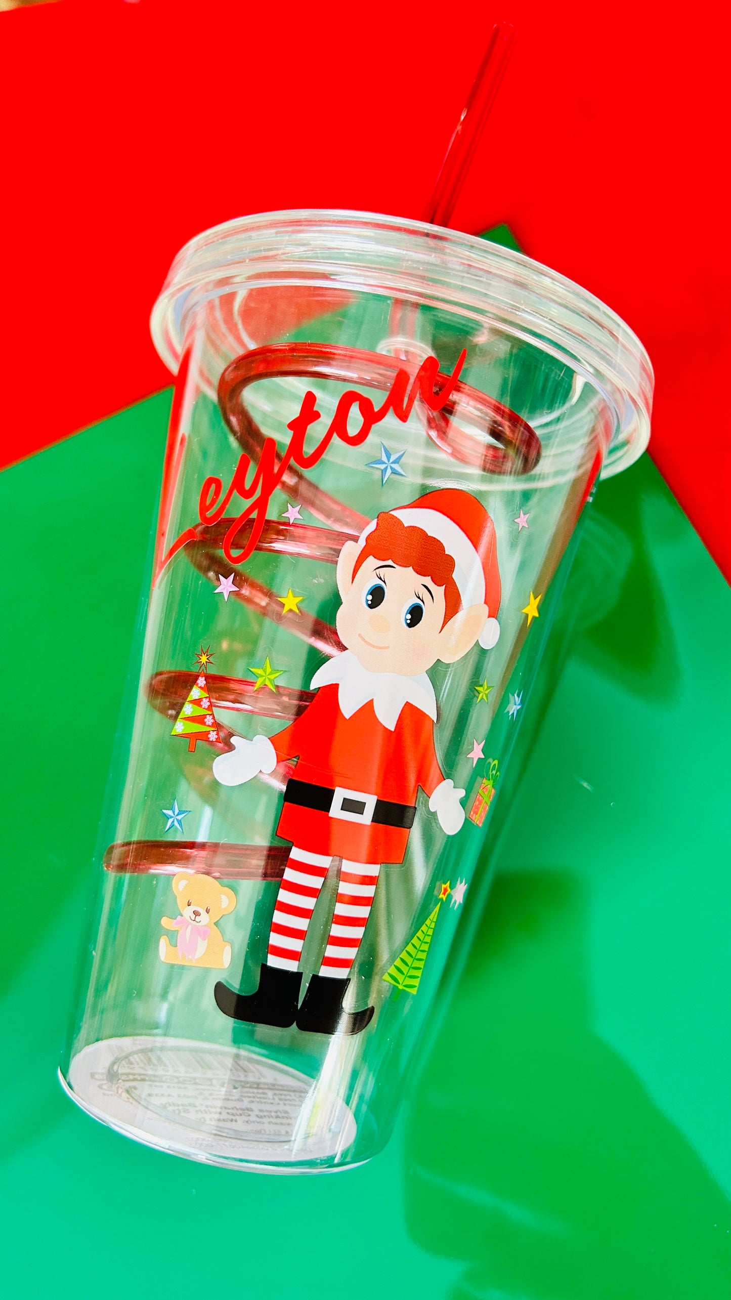 Personalised Elf Cup