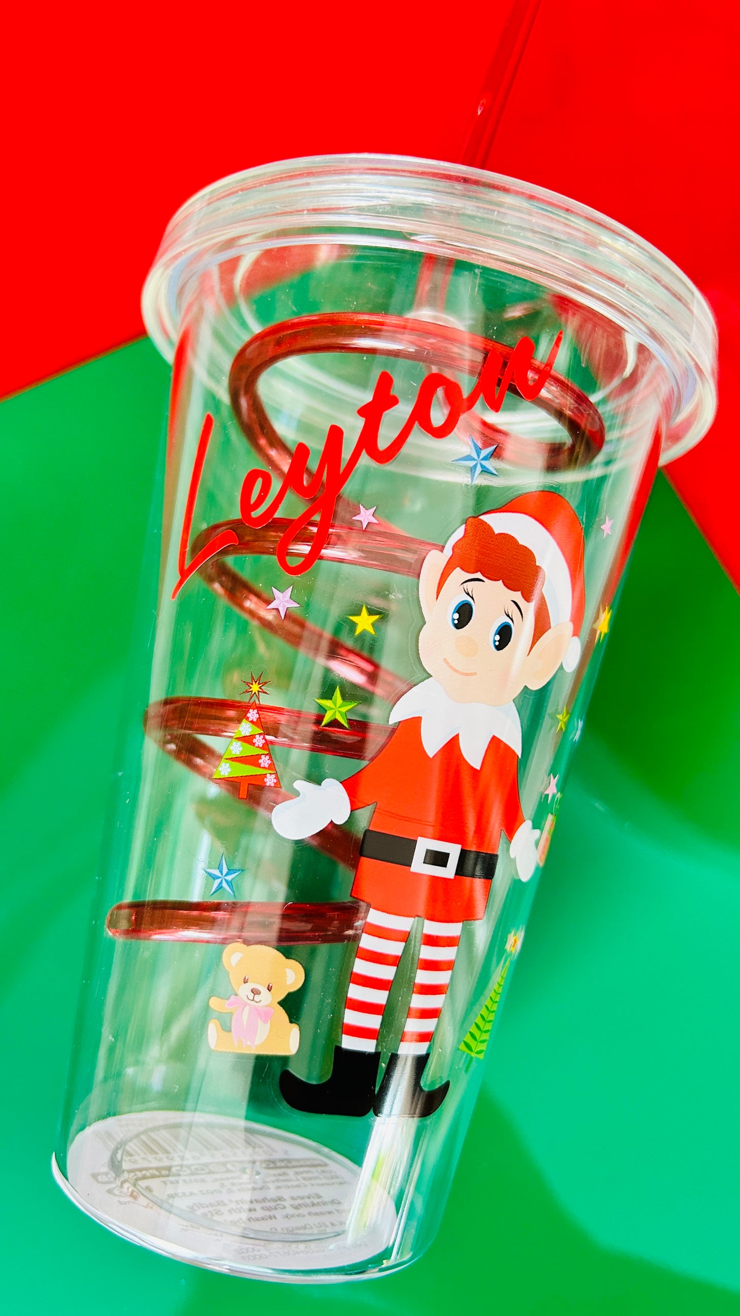 Personalised Elf Cup