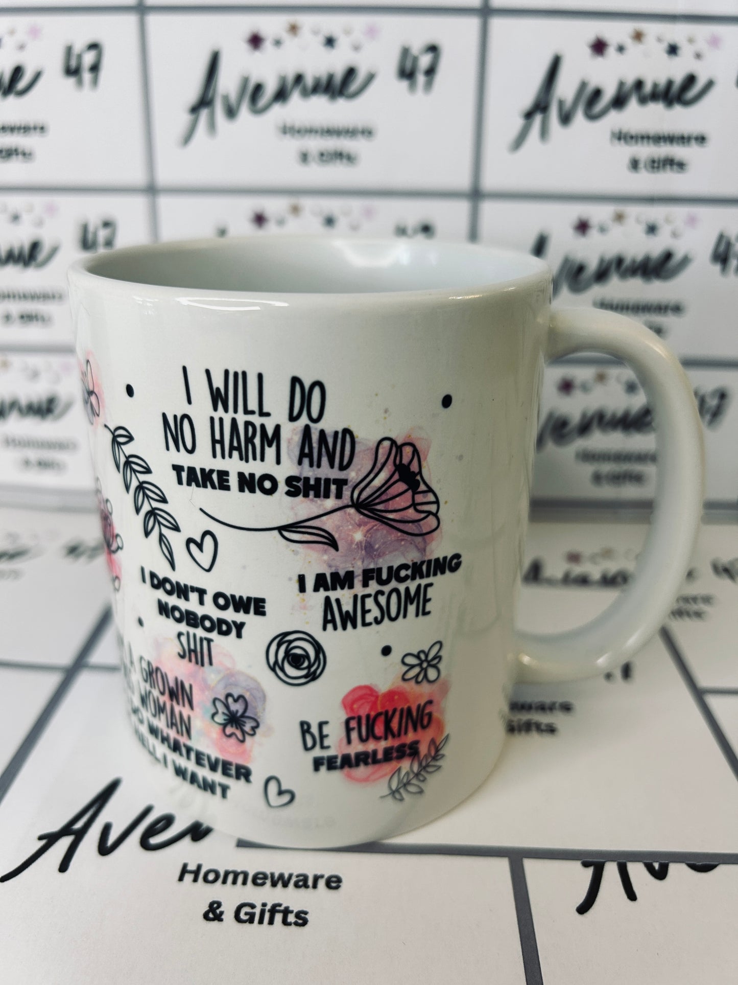 Sweary Affirmations Mug or Travel Mug