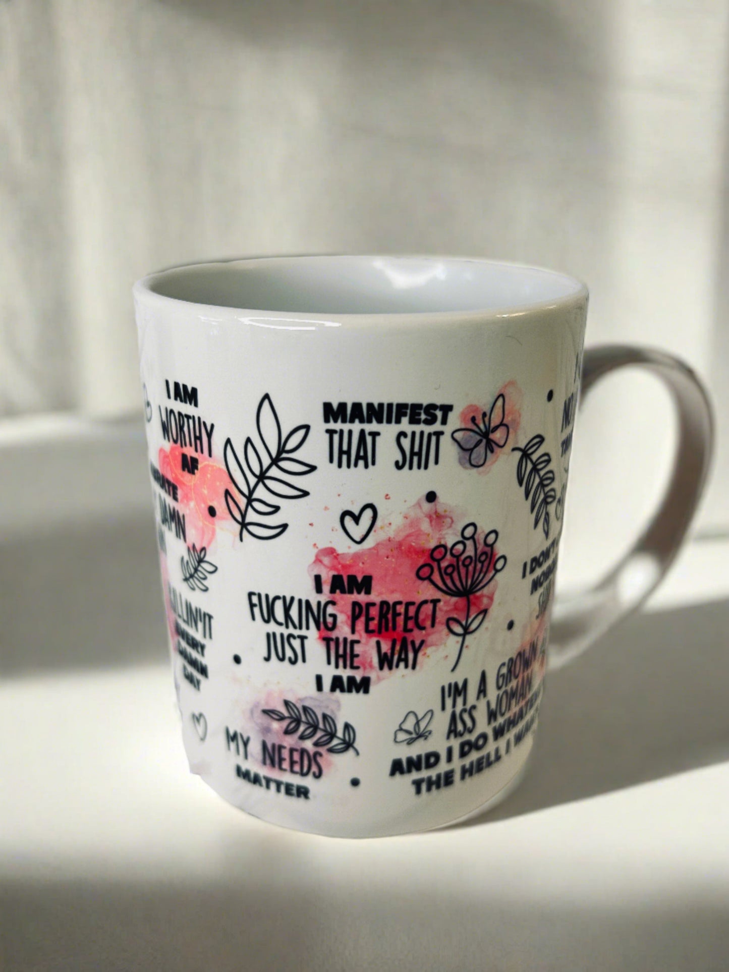 Sweary Affirmations Mug or Travel Mug