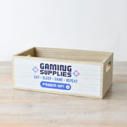 24CM Gaming Supplies Wooden Crate 24CM