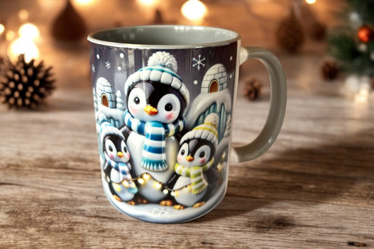 Penguin Family Mug