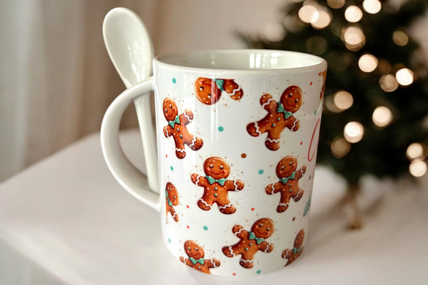 Christmas Calories Mug and Spoon