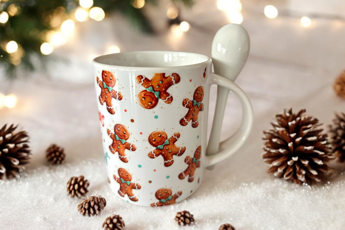 Christmas Calories Mug and Spoon