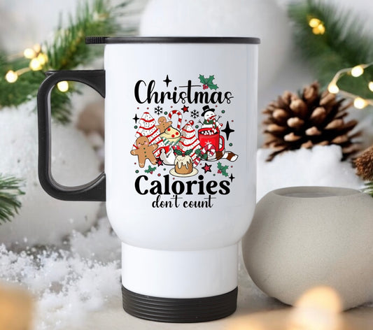 Christmas Calories Travel Mug