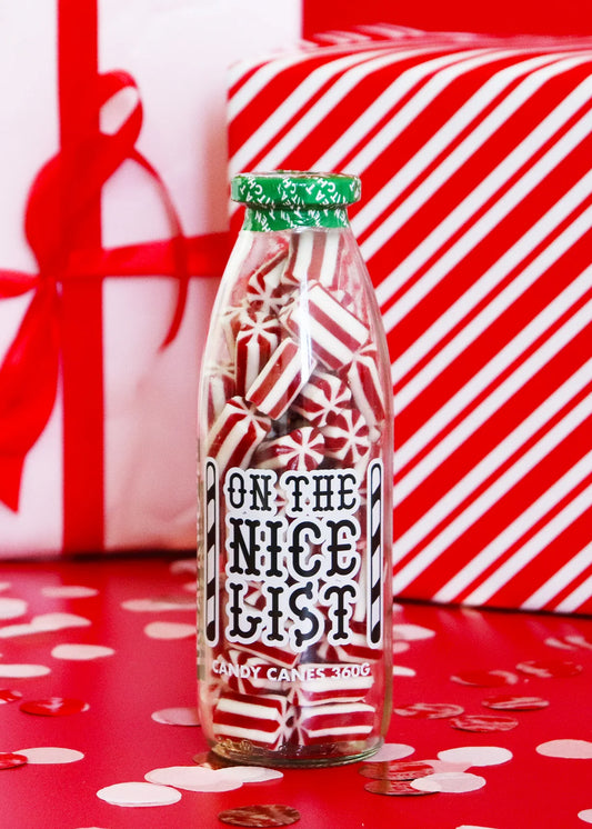 On The Nice List Message Sweet Bottle 360g