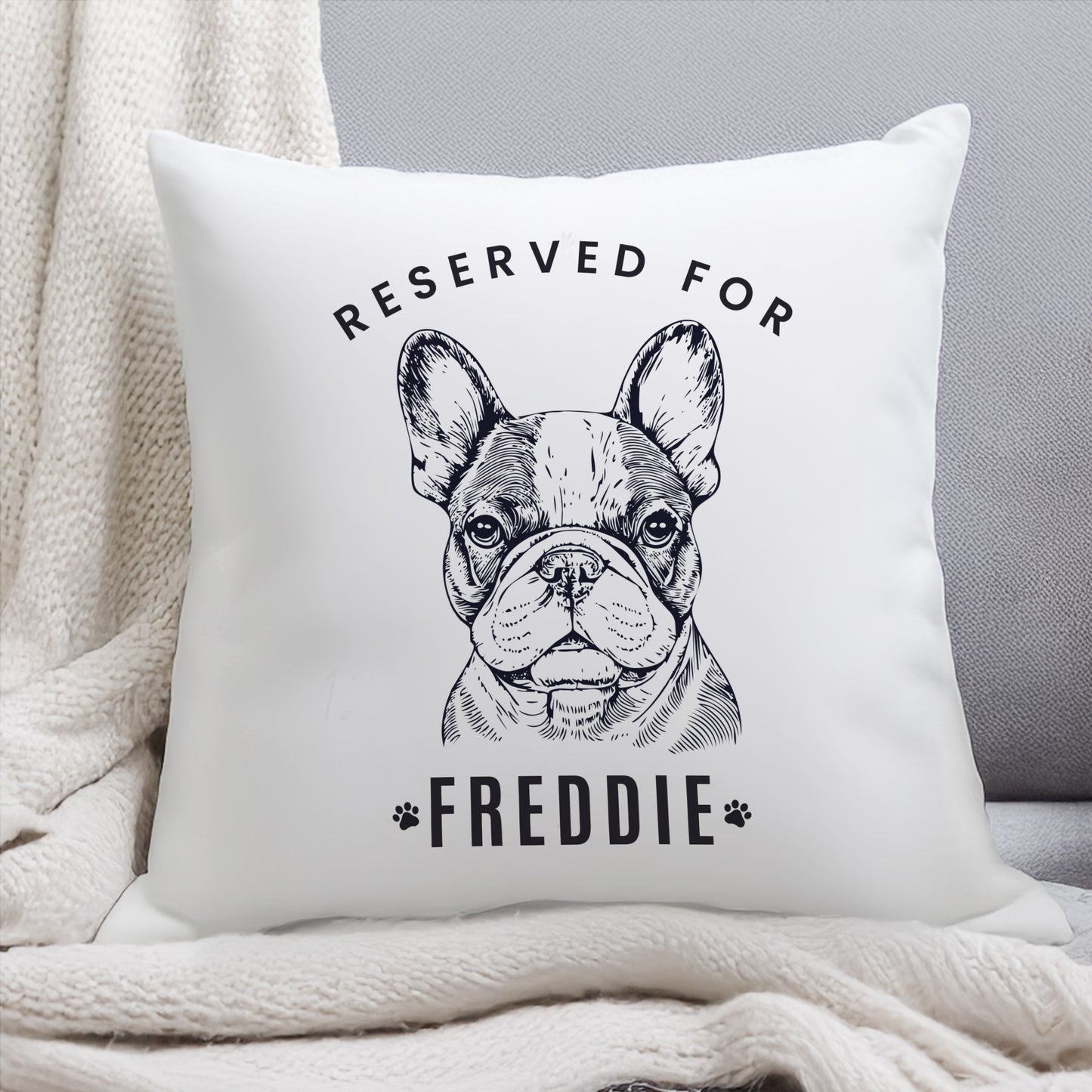 Personalised Dog Breed Cushion