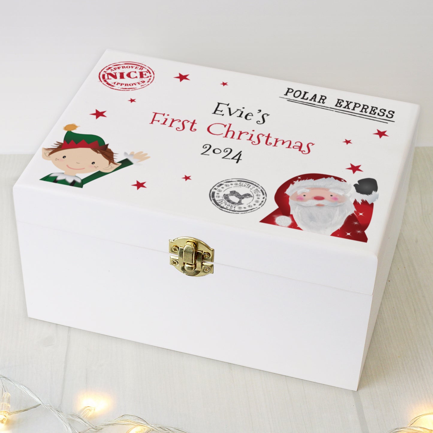 Personalised Small Christmas Eve Box