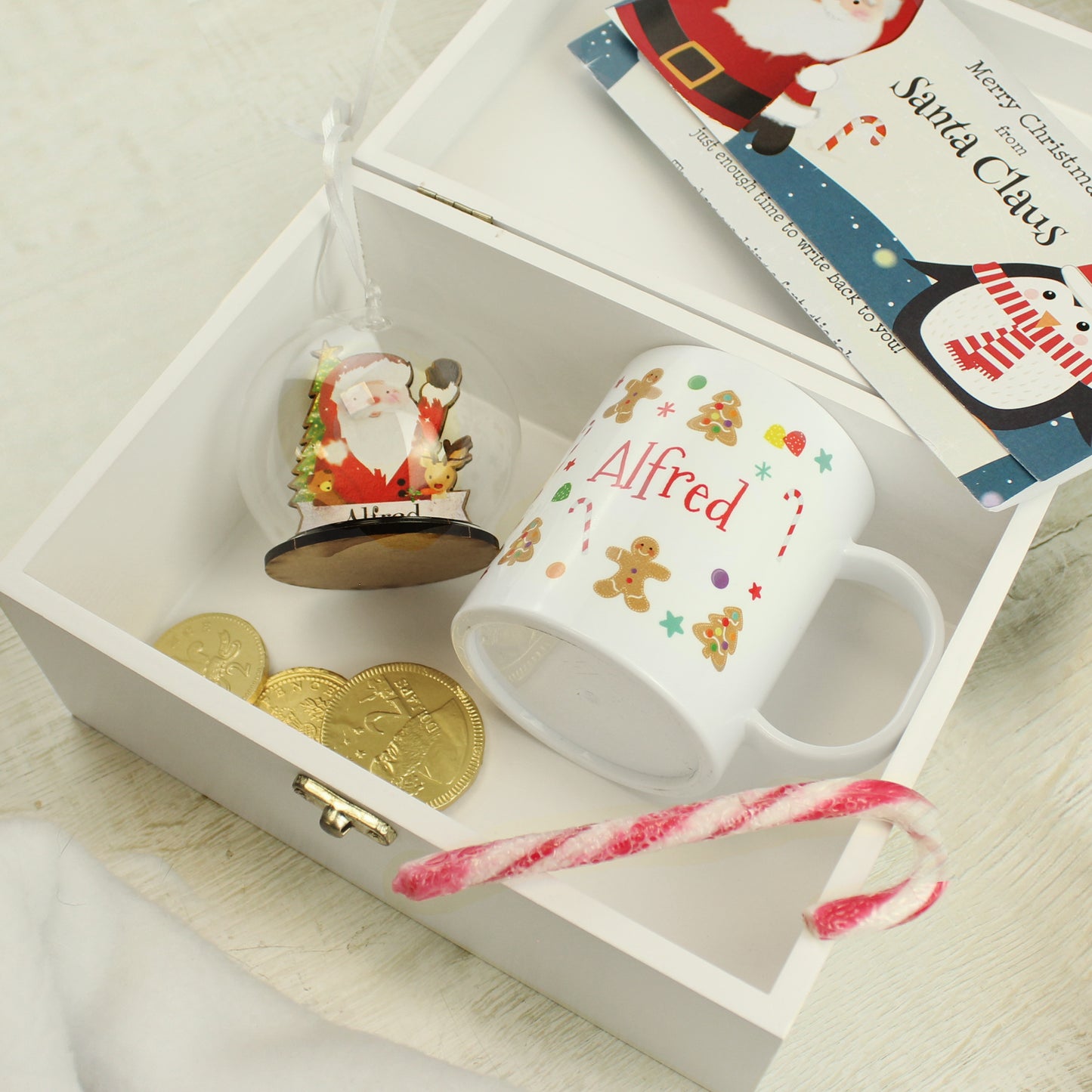 Personalised Small Christmas Eve Box