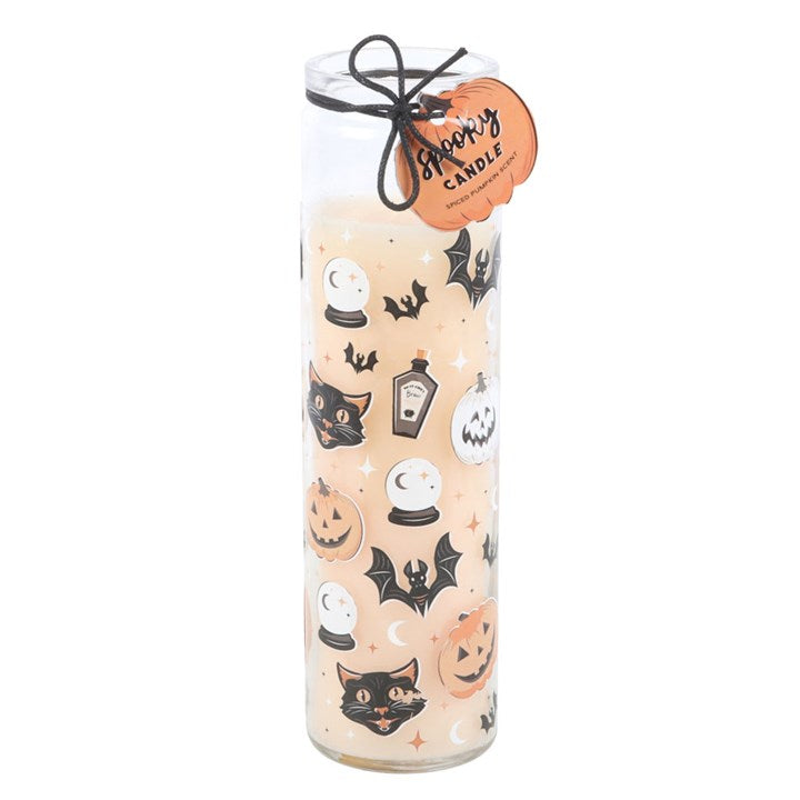 Spooky Spice Pumpkin Tube Candle