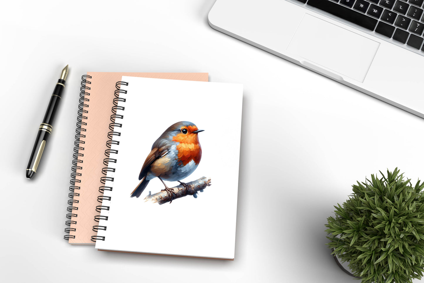 Robin Gift Set - Mug & Notebook & FREE Keyring