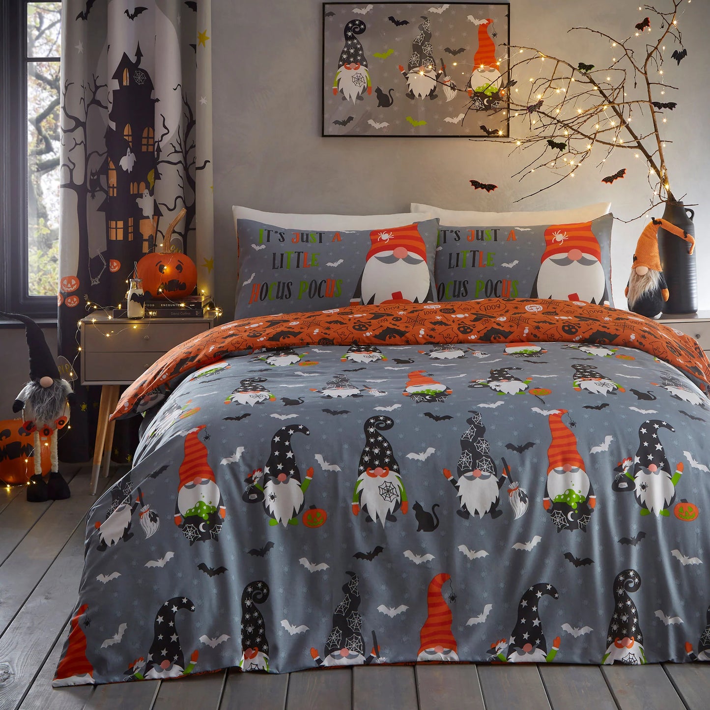 Scary Gonks Duvet Cover Set - Glow in The Dark