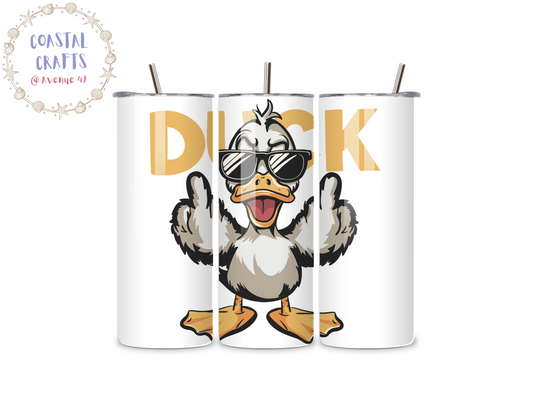 20oz Stainless Steel Skinny Tumbler - Duck