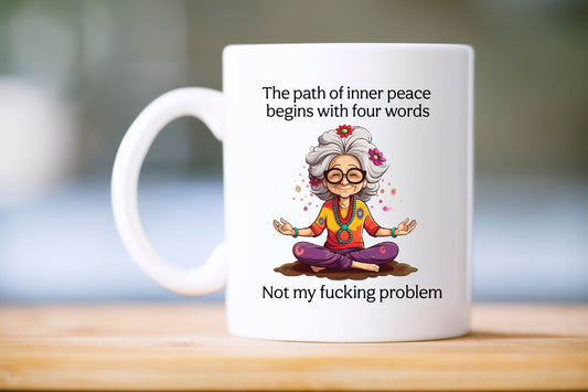 Inner Peace Humour Mug or Travel Mug