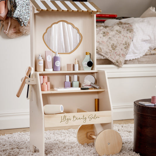 Personalised Wooden Beauty Salon Vanity Toy