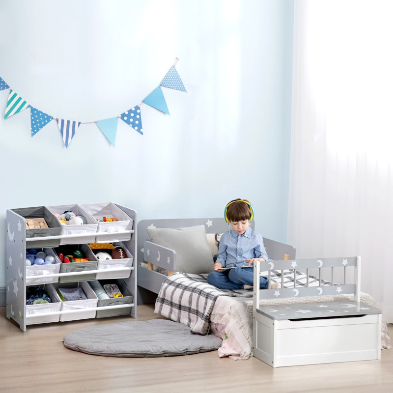 Kids Storage Rack, with Nine Removable Baskets