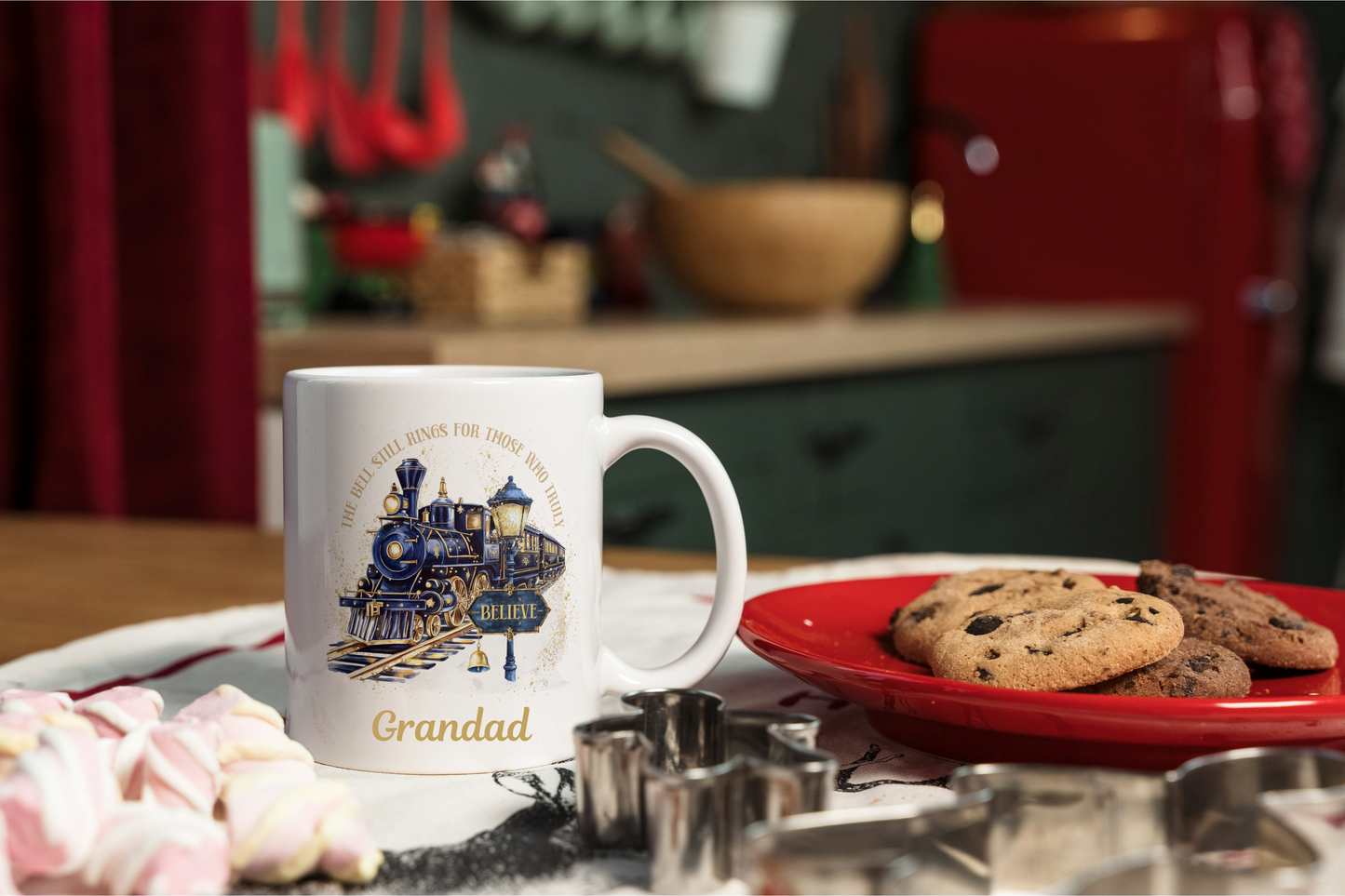 Polar Express Style Mugs - 3 Designs