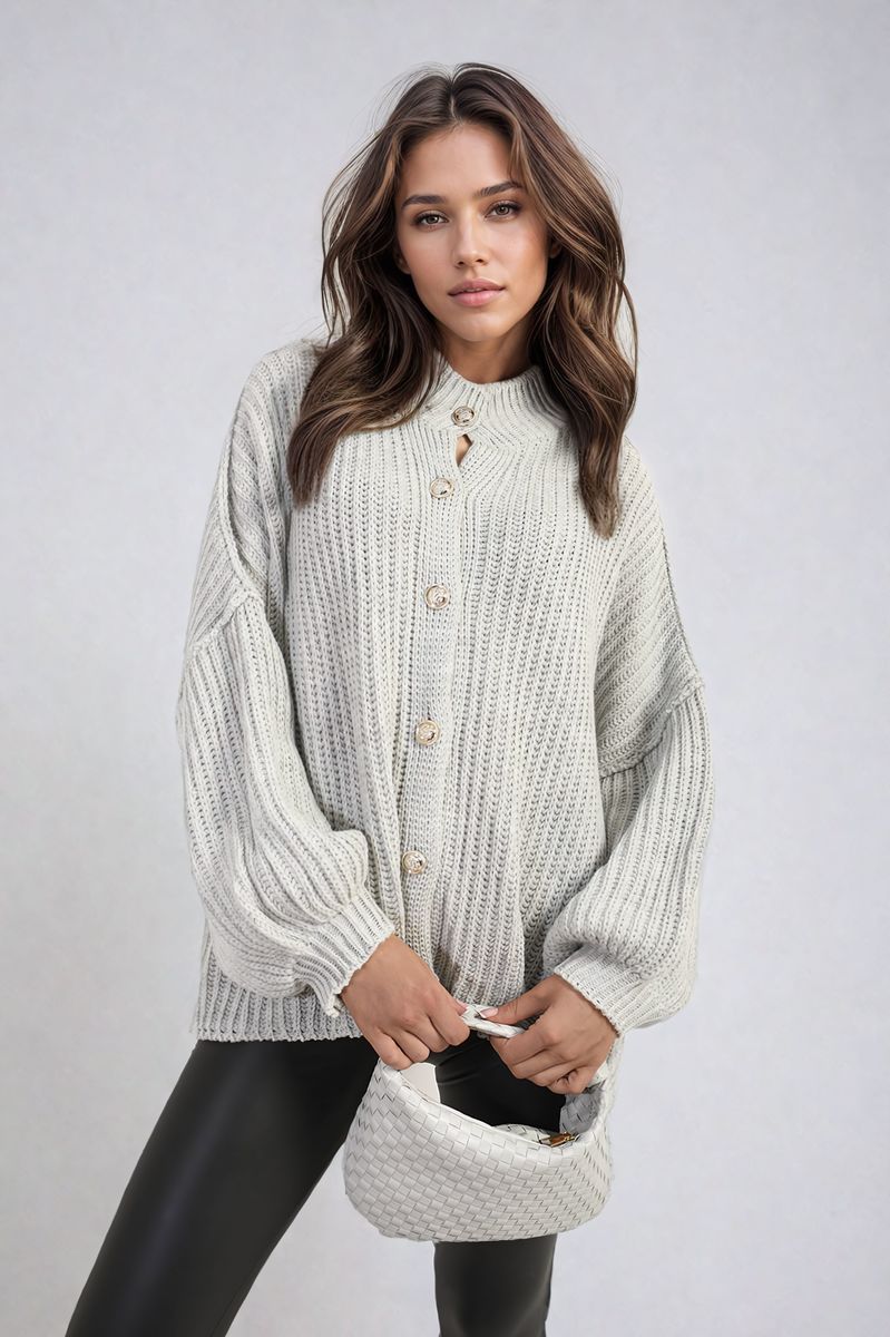 Oversized Chunky Knitted Top